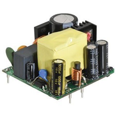 CUI INC AC to DC Power Supply, 90 to 264V AC, 48V DC, 60W, 1.25A, PCB VOF-S60B-48